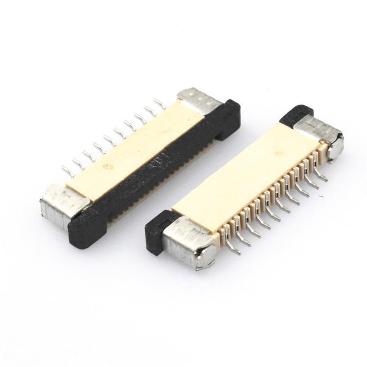 0.5mm pitch Horizontal SMT Type ZIF Upper Top Contact H2.0mm FPC/FFC connector